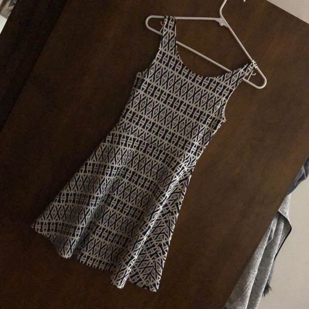 Divided skater dress